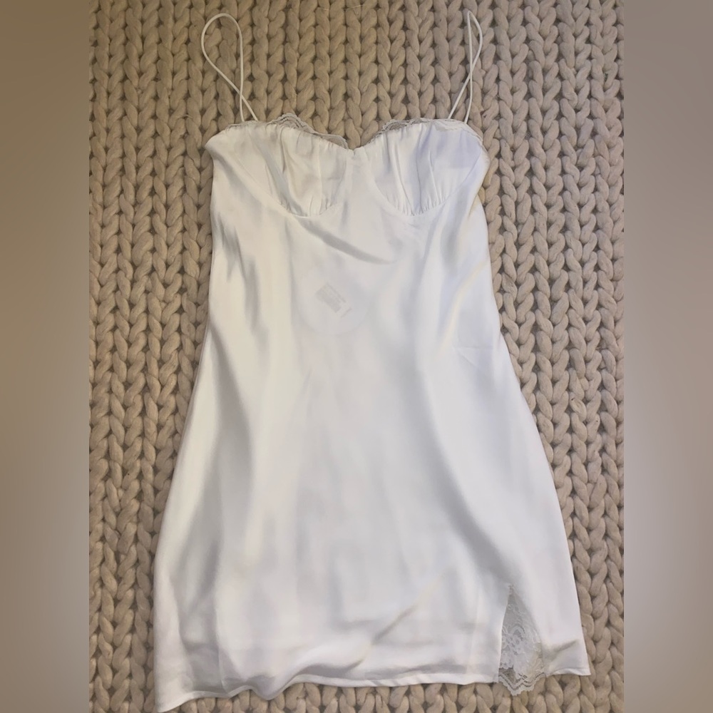 Princess polly white slip dress!